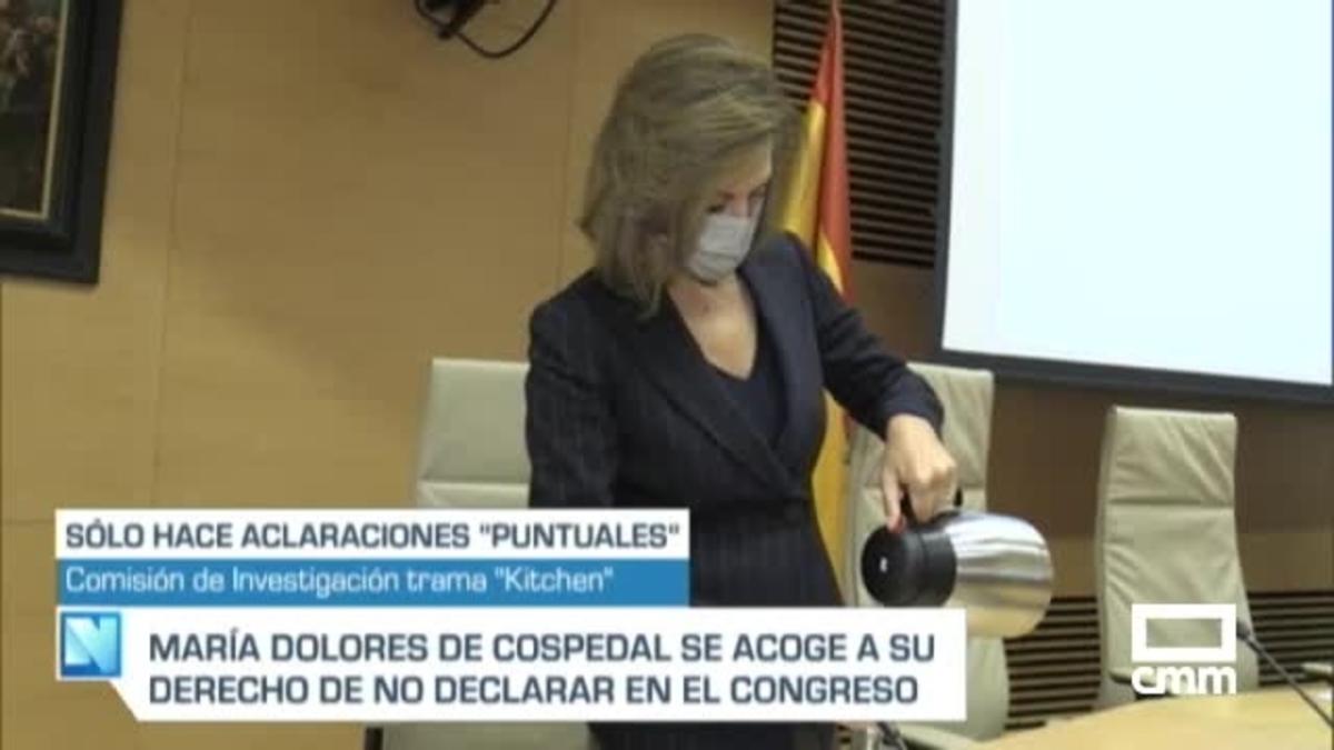 Operación Kitchen La comisión interroga a Cospedal que se acoge al