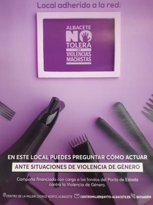 Imagen de la campaña de colaboración para la detección y prevención de la violencia machista