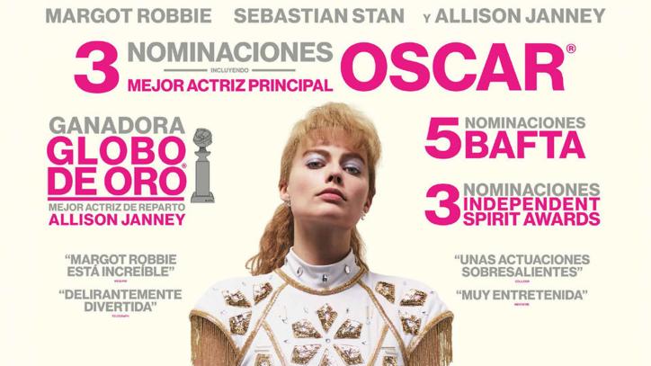 Película "Yo, Tonya" con Margot Robbie y Sebastian Stan.