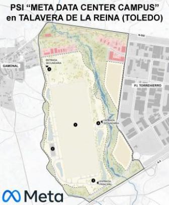 lanificación Territorial y Urbanismo
Proyecto de Singular Interés “Meta Data Center Campus" en el municipio de Talavera de la Reina (Toledo)