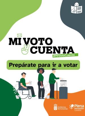 Imagen de la campaña "Mi Voto Cuenta 2023"