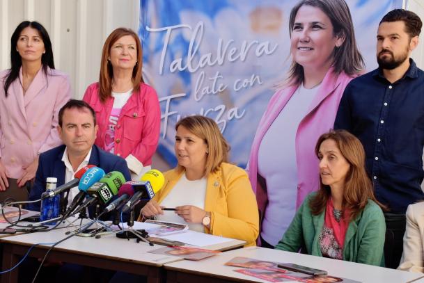 La alcaldesa de Talavera y candidata del PSOE a la reelección, Tita García Élez
PSOE
10/5/2023