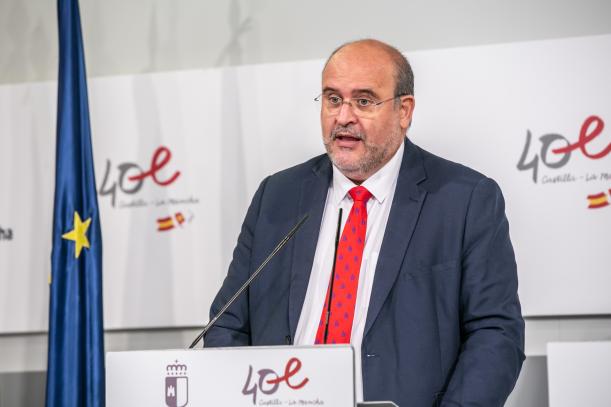 El vicepresidente de Castilla-La Mancha,José Luis Martínez Guijarro