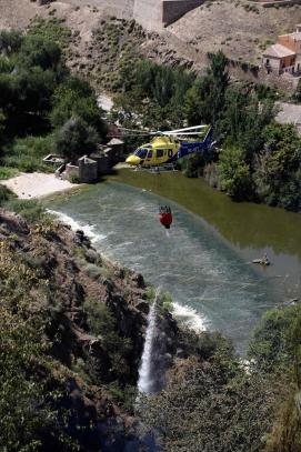 incendio en el Valle de Toledo