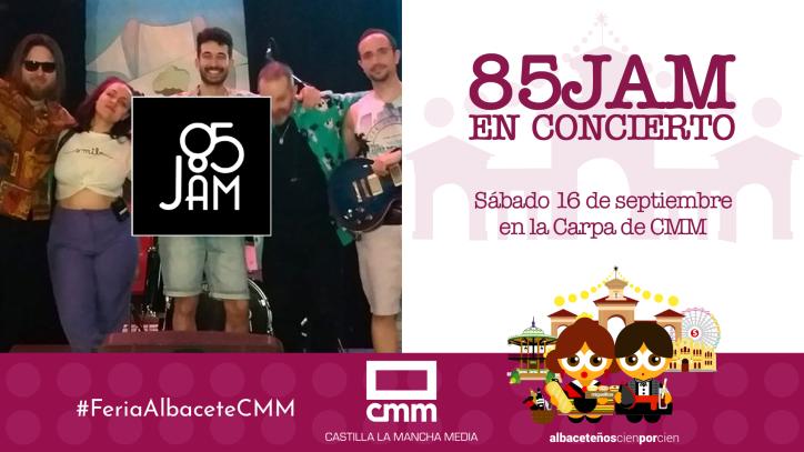 Feria de Albacete 2023: 85 Jam en concierto