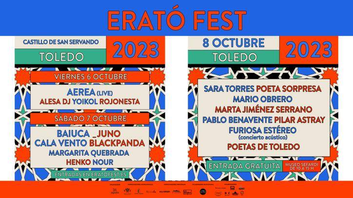 Erato Fest 2023: HD carteles