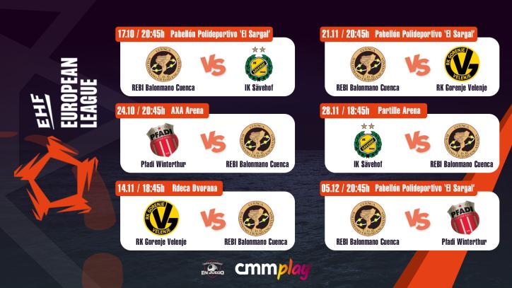 Calendario de partidos del Rebi Cuenca que podrán verse en directo y en exclusiva en CMMPlay