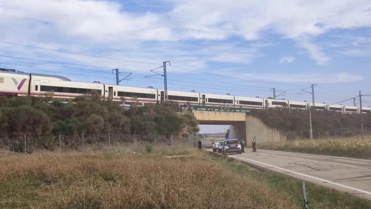 Tren averiado en el kilómetro 233, en la provincia de Cuenca