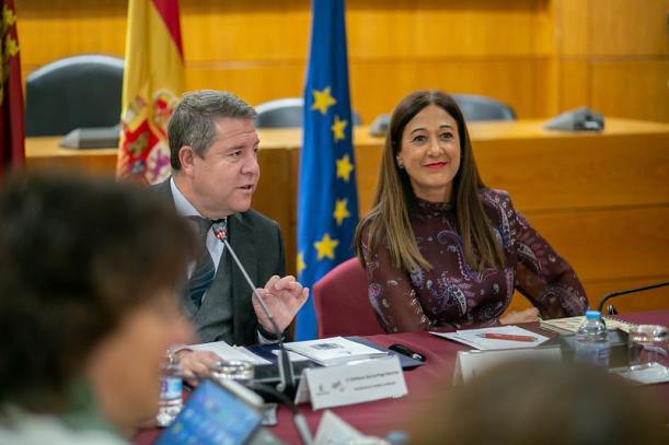 Reunión del Consejo de Gobierno itinerante en Almansa.