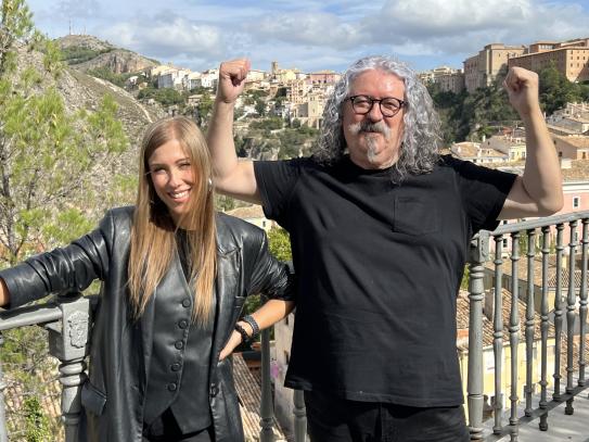 Carlos Iserte y Eva Gómez en Cuenca