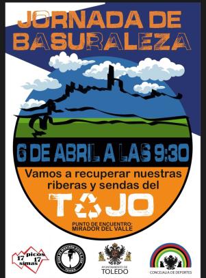 Cartel de la primera jornada de Basuraleza de Toledo.
AYUNTAMIENTO
02/4/2024