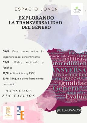 Imagen del cartel que anunciaba las charlas aludidas