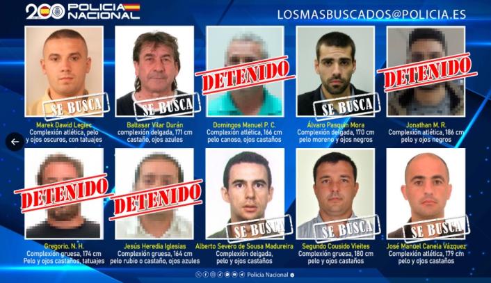 Campaña 'Los 10 más buscados'