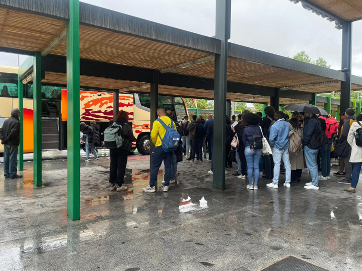 Autobús que parte de la estación de Ciudad Real.