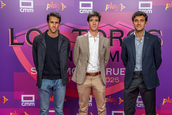 De izquierda a derecha: Jorge Molina, Esaú Fernández y García Pulido