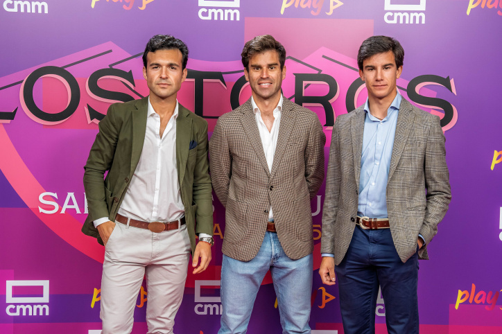 De izquierda a derecha: Cristian Pérez, Rubén Pinar y Alejandro Peñaranda