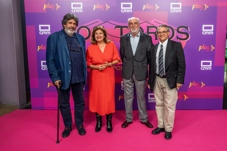 Antonio Pareja junto a Carmen Amores