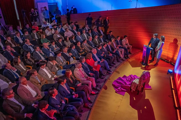 Panorámica de los asistentes al evento