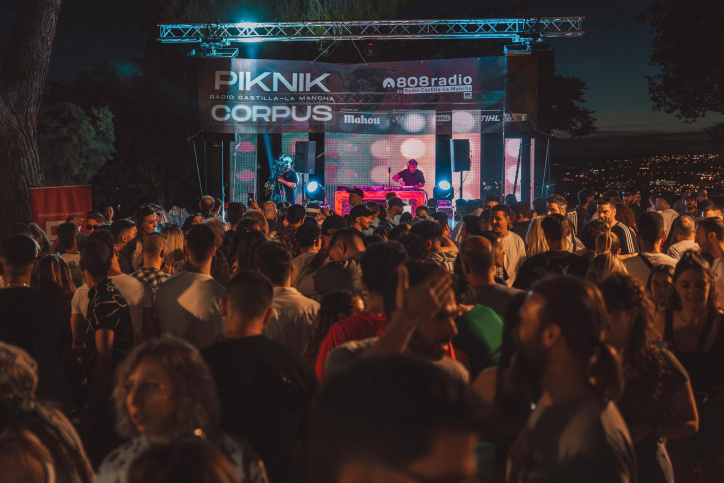 Un momento de la celebración de la última edición del Piknik 808, que se alargó hasta las 23 horas.