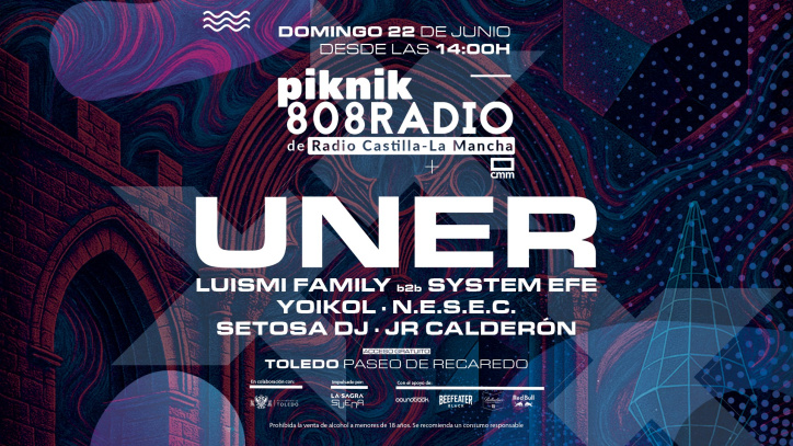 Cartel del Piknik 808 en su edición 2025.