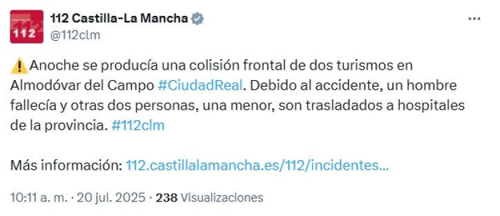 112 Castilla-La Mancha