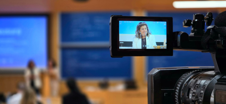 Carmen Amores, directora general de CMM, ha sido la encargada de clausurar la jornada sobre alfabetización mediática.