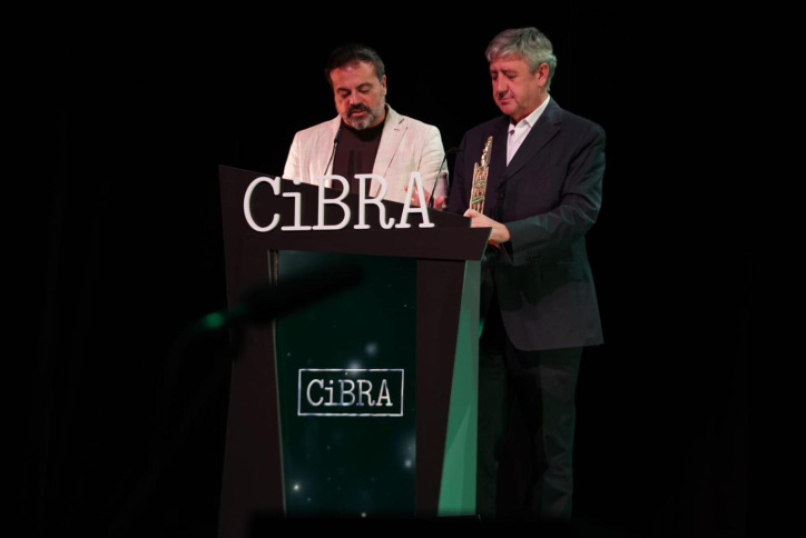 Roberto Lancha junto a Ramón Arangüena