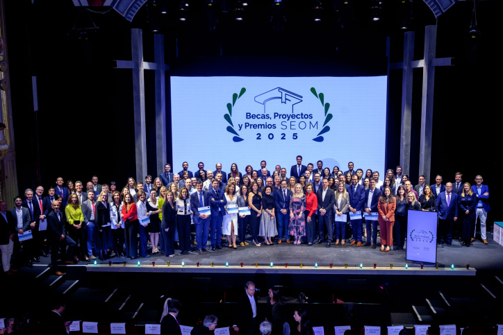 70 oncólogos becados por la SEOM participaron en la gala