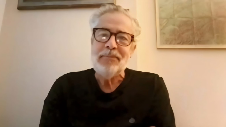 Carlos Iglesias, director de 'La Bala', durante la entrevista en Castilla-La Mancha Despierta