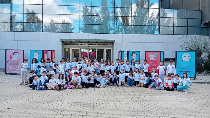 Los alumnos de 3º y 4º de Primaria del CEIP La Candelaria participan en la cápsula del tiempo de CMM