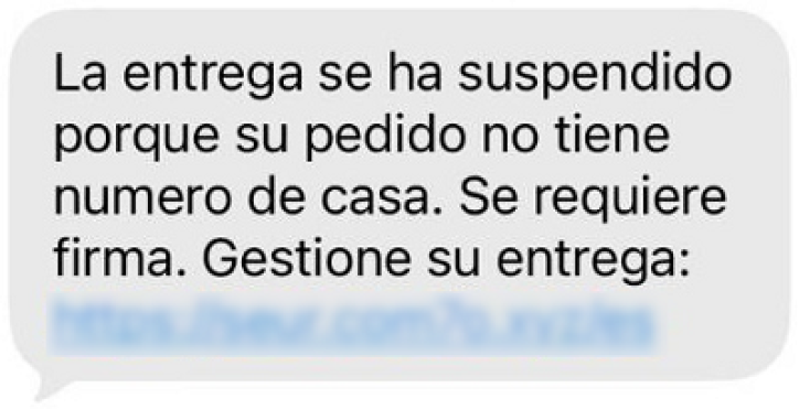 Ejemplo de mensajes fraudulentos que ha detectado la DGT.