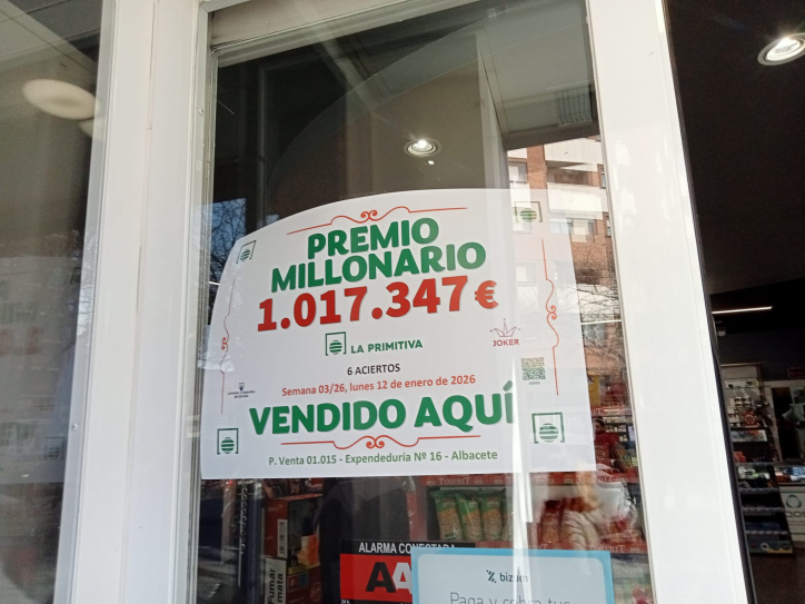 Cartel anunciando el premio