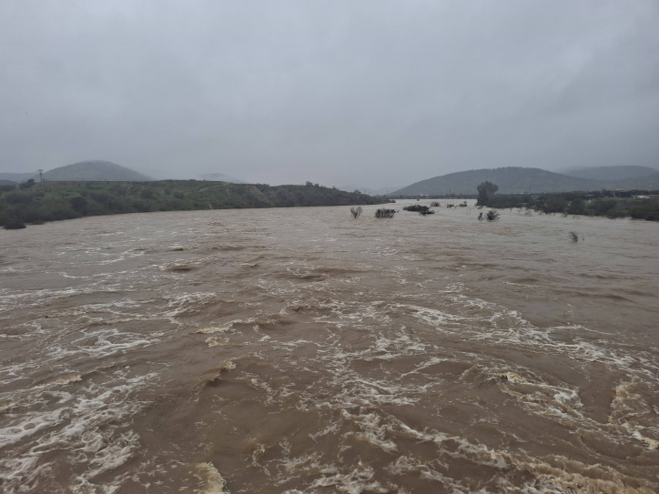 El río Guadalmez a su paso por el muncipio.