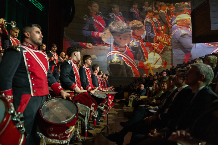 Uno de los momentos del concierto "Siente Castilla-La Mancha"