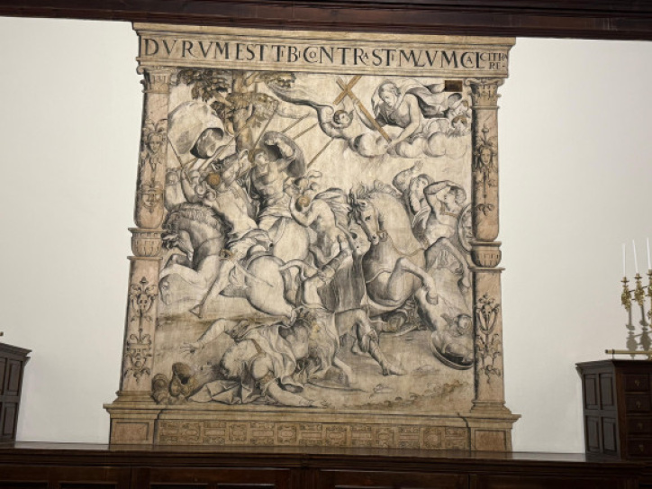 Las grisallas de la Catedral de Albacete vuelven al templo tras 5 meses de restauración