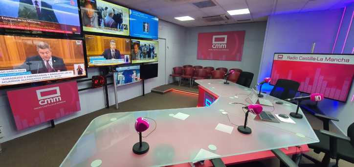 Estudio Juan Ramón Levia de Radio Castilla-La Mancha