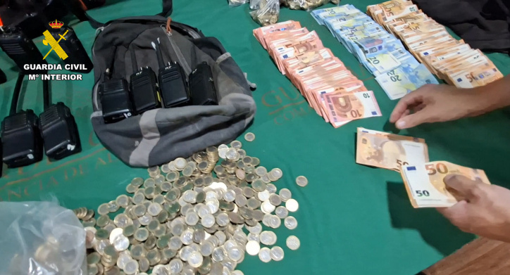 Se ha recuperado parte del botín de la banda