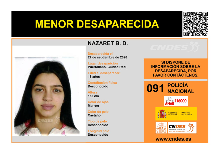Nazaret - Desaparecida Puertollano