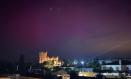 Aurora boreal en los cielos de Toledo durante la noche del 10 de mayo.