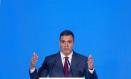 El presidente del Gobierno, Pedro Sánchez, interviene durante el foro ‘CREO’.