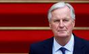 Paris (France), 05/09/2024.- Newly appointed France's Prime Minister Michel Barnier attends the handover ceremony with outgoing Prime Minister Gabriel Attal at the Hotel Matignon in Paris, France, 05 September 2024. French President Macron has appointed EU's former commissioner and Brexit negotiator, Michel Barnier, as France's new Prime Minister, replacing Gabriel Attal, who resigned on 16 July 2024. (Francia) EFE/EPA/SARAH MEYSSONNIER / POOL MAXPPP OUT
