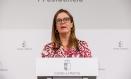 Toledo, 25 de septiembre de 2024.- La consejera Portavoz del Gobierno regional, Esther Padilla, comparece en rueda de prensa, en el Palacio de Fuensalida, para informar sobre los acuerdos adoptados el Consejo de Gobierno. (Fotos: D. Esteban González // JCCM)