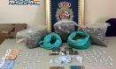 Objetos incautados en el narcopiso desmantelado en Palomarejos, Toledo.
