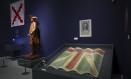 TOLEDO, 25/03/2026.-Inauguración de la exposición 'España en los Estados Unidos. La contribución de los españoles y su Ejército al surgimiento de una nación", que permanecerá seis meses en el Museo del Ejército, ubicado en el Alcázar de Toledo. EFE/ Ismael Herrero