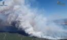 Avanza el incendio forestal en La Mierla (Guadalajara)