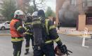 Bomberos trabajan en la extinción de un incendio sin heridos en un garaje en Usera
EMERGENCIAS MADRID
16/10/2022