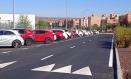 Plazas de aparcamiento en la calle Río Estenilla en el Polígono de Toledo