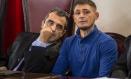 TOLEDO, 18/09/2023.- La Audiencia Provincial de Toledo acoge este lunes el juicio con tribunal del jurado contra tres hombres acusados de acabar con la vida de un cuarto para robarle sustancias estupefacientes, ocurrido en la localidad toledana de San Pablo de los Montes en octubre de 2020 y para quienes la Fiscalía pide 15 años de cárcel para uno de ellos y 9 años de cárcel para los otros dos. En la imagen dcha, el autor material, M.T. EFE/Ismael Herrero / POOL