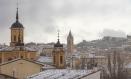Nieve en Cuenca el pasado año.