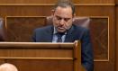 El exministro de Transportes y diputado del PSOE José Luis Ábalos durante una sesión plenaria, en el Congreso de los Diputados.